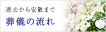 逝去から安置まで葬儀の流れ